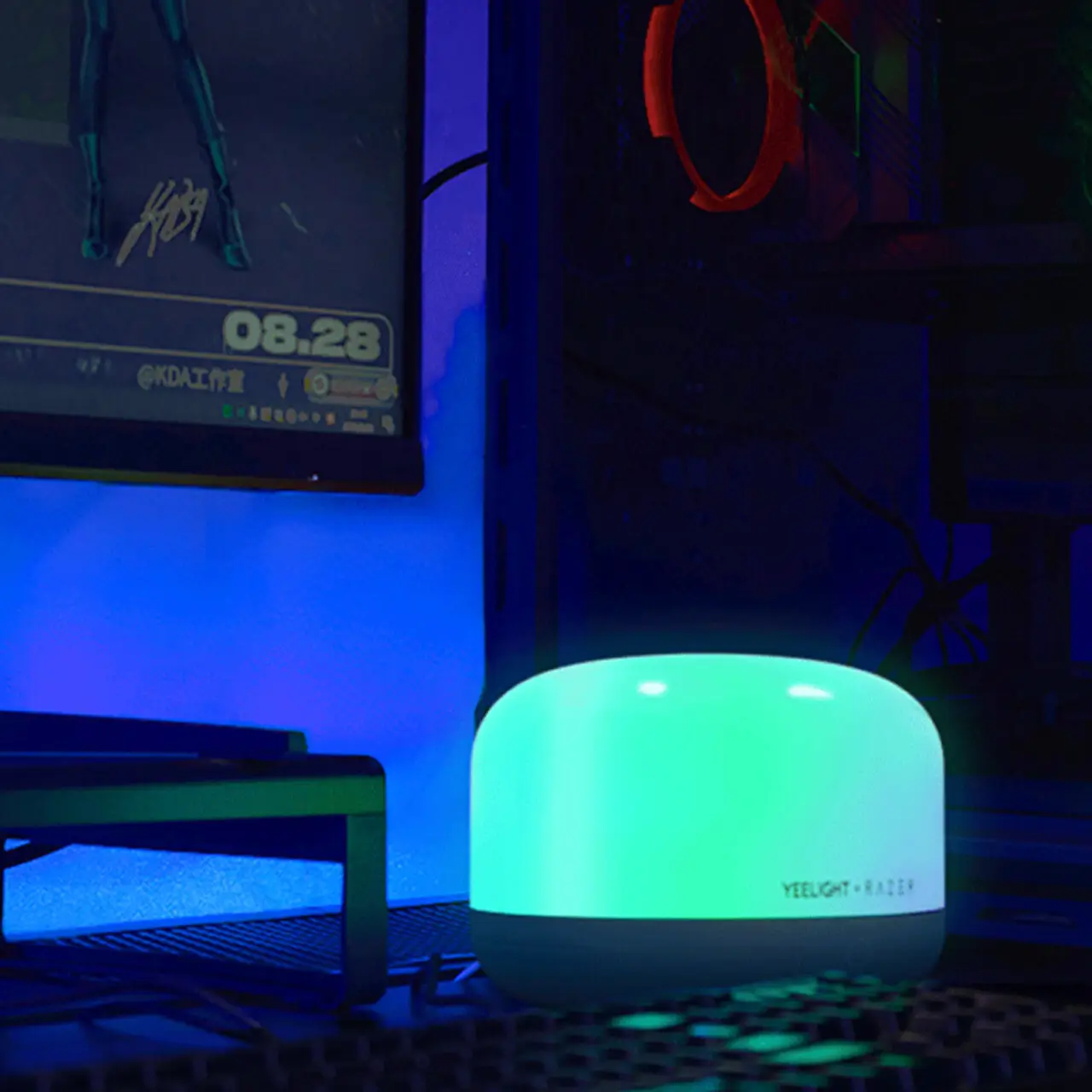 Настільна лампа смарт Yeelight LED Lamp D2 Razer version YLCT01YL White - фото 5 Настільна лампа смарт Yeelight LED Lamp D2 Razer version YLCT01YL White - фото 5