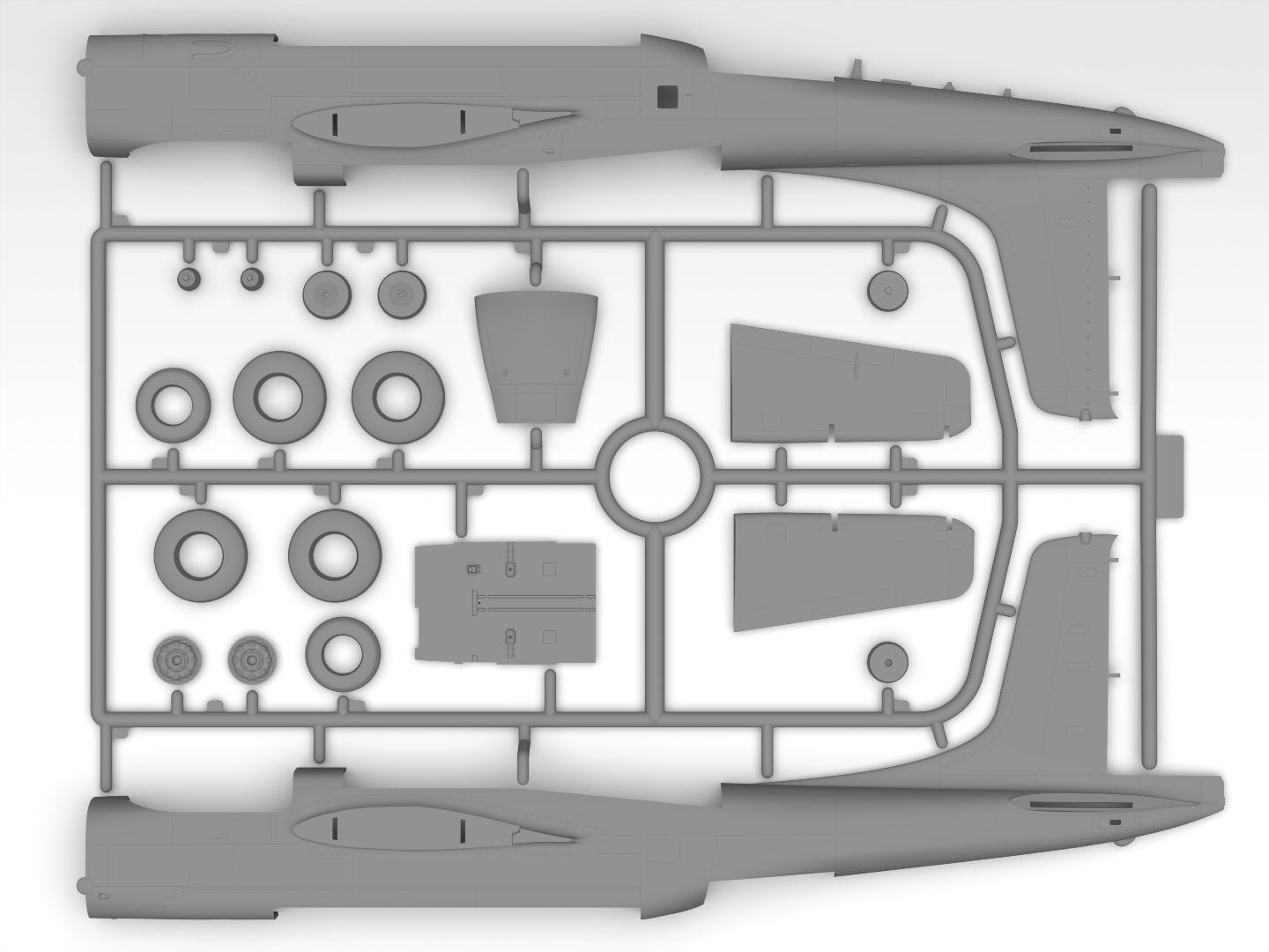 Збірна модель ICM B-26K Counter Invader американський ударний літак війна у В'єтнамі (48279) - фото 3