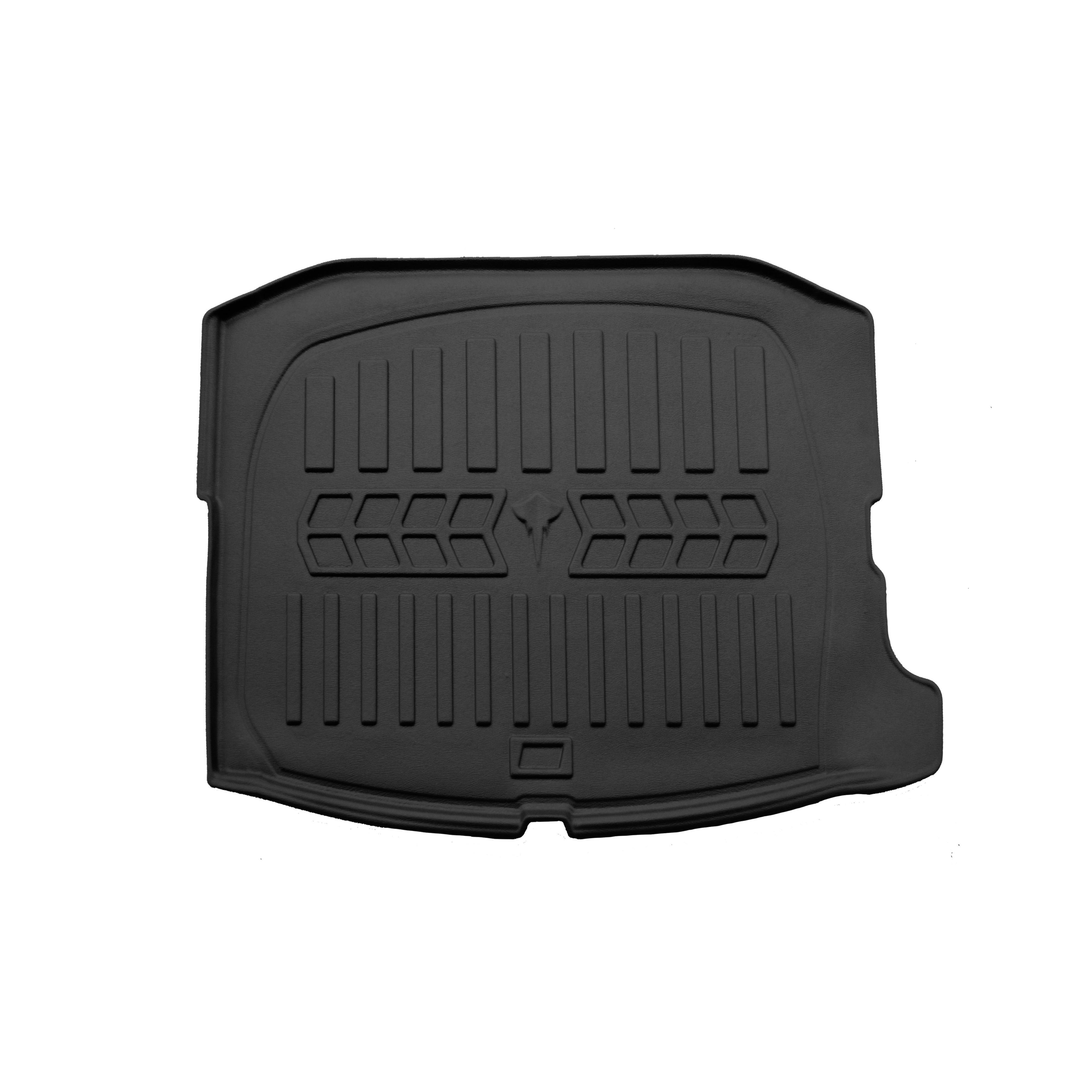 Килимок в багажник Stingray 3D для Seat Leon 2020- рр. полиуретан Черный (158184)