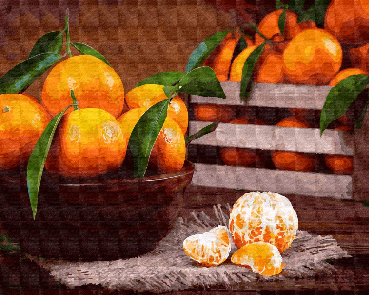 Картина по номерам Brushme GX32868 Мандаринки 40x50 см (1224196865)