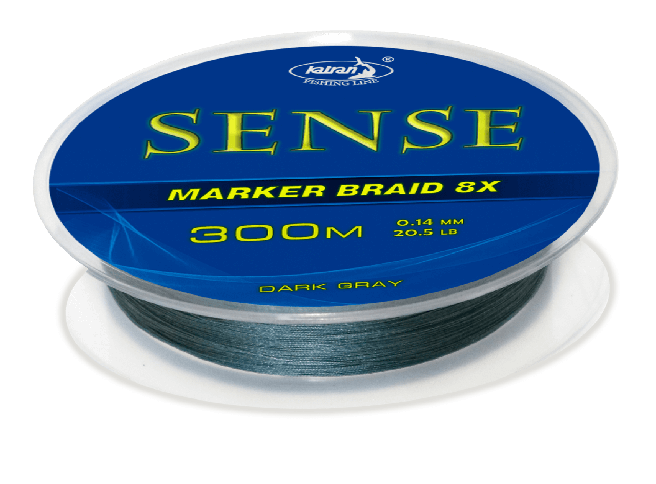 Маркерный плетеный шнур Katran Marker Braid Sense 0,14 мм 300 м (МВ4)