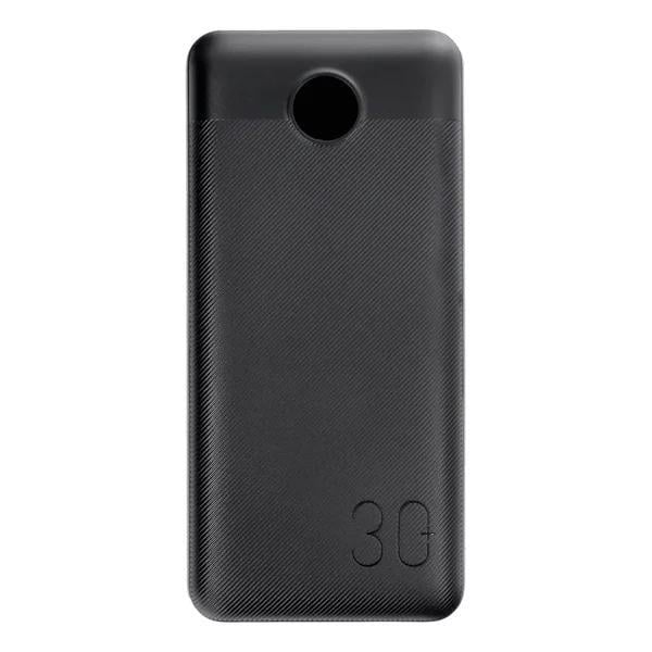 Повербанк VEGER L30 Li-pol 30000 mAh 20W Black (VG-W3008PD)