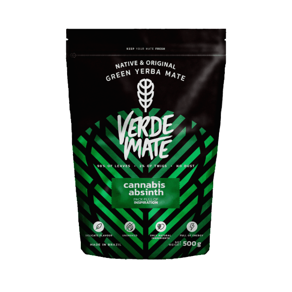 Чай йерба мате Yerba Verde Mate Cannabis Absinth Green 500 г