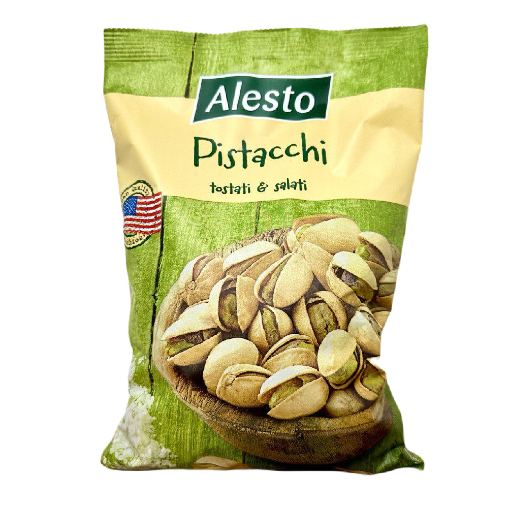 Фисташки соленые Alesto Pistacchio Алесто 500 г