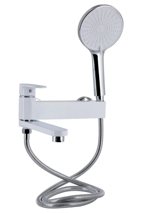 Змішувач для ванни Qtap Jay k35 з душовим гарнітуром Chrome/White (QTJAY260CRW45554) Змішувач для ванни Qtap Jay k35 з душовим гарнітуром Chrome/White (QTJAY260CRW45554)