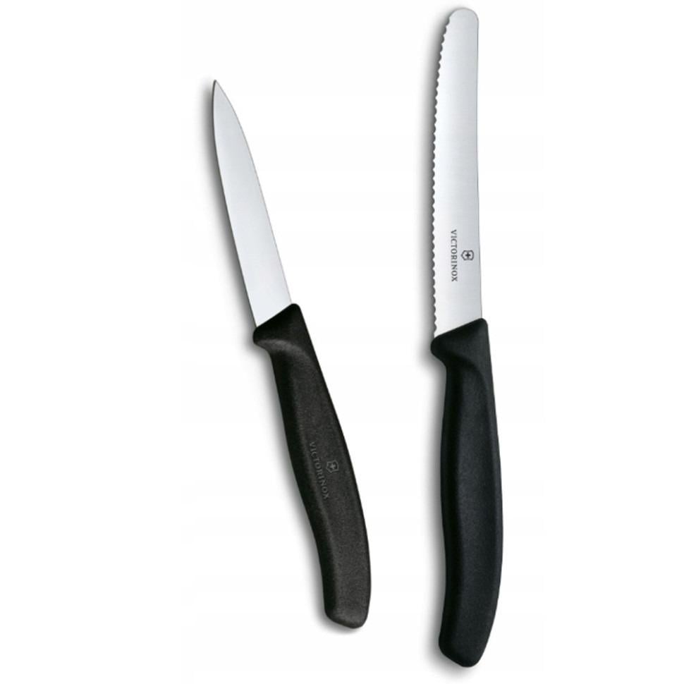 Набор кухонных ножей Victorinox Swiss Classic 11 см 8 см 2 шт. Black (Vx67113.2)