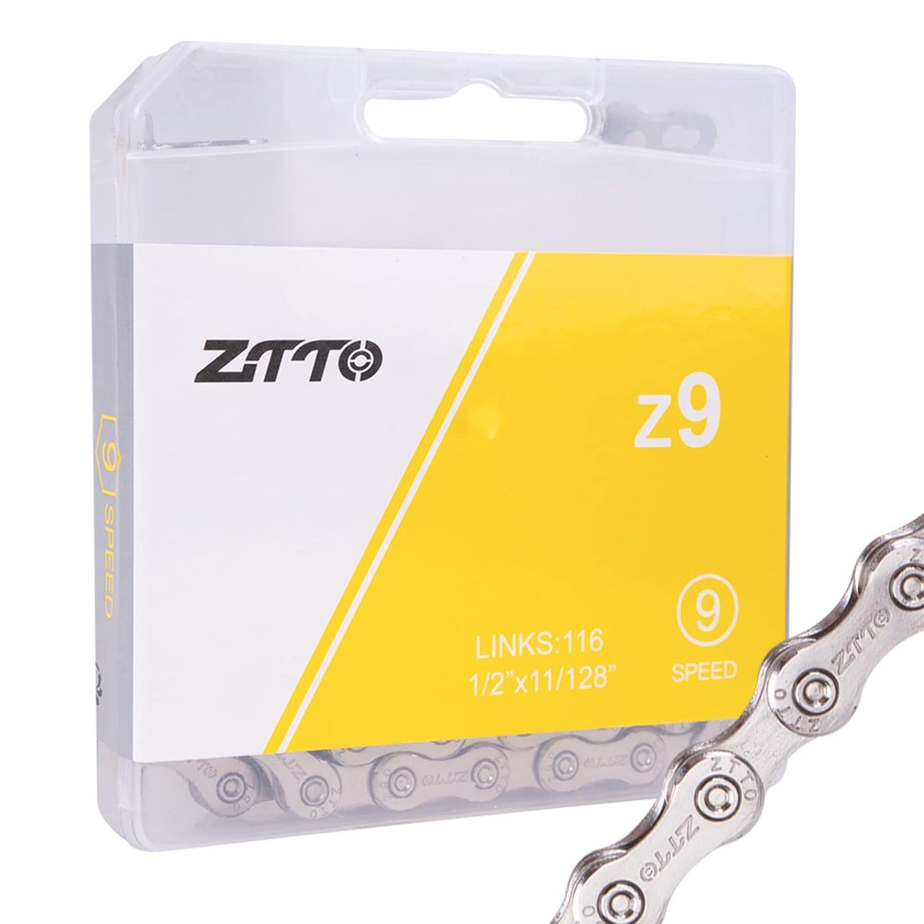 Цепь велосипедная ZTTO X9 9 скоростей Серебристый (ZTT-X9-6151)