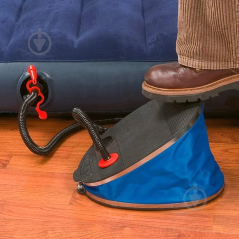 Ножний насос Інтекс Intex 68610 для матрасів 3 насадки (68610) - фото 4 Ножний насос Інтекс Intex 68610 для матрасів 3 насадки (68610) - фото 4