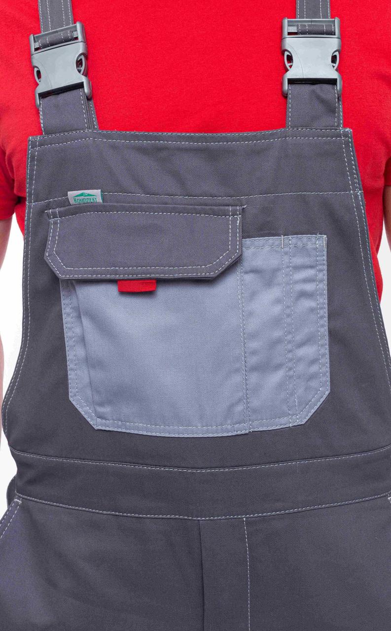 Костюм робочий ЄВРО M р. 48-50 170-176 см Сірий/Темно-сірий (27735286) - фото 18 Костюм робочий ЄВРО M р. 48-50 170-176 см Сірий/Темно-сірий (27735286) - фото 18