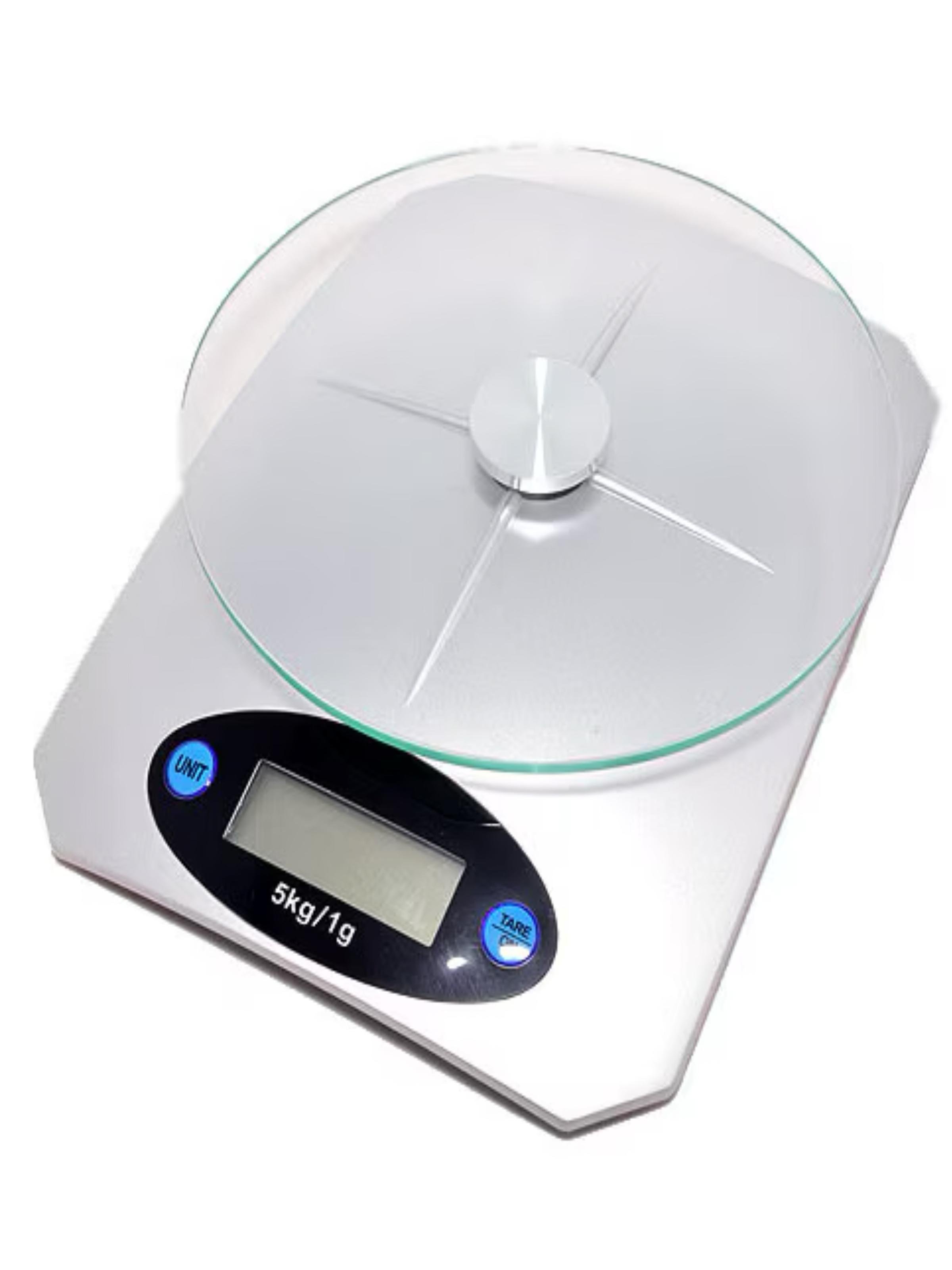 Ваги кухонні електронні Kayfovo KE-5 зі скляною підставкою до 5 кг (29133) Ваги кухонні електронні Kayfovo KE-5 зі скляною підставкою до 5 кг (29133)