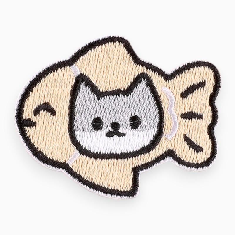 Аппликация Catfish самоклеящаяся 4х5 см 1 шт. Бежевый (АС4050ж03)