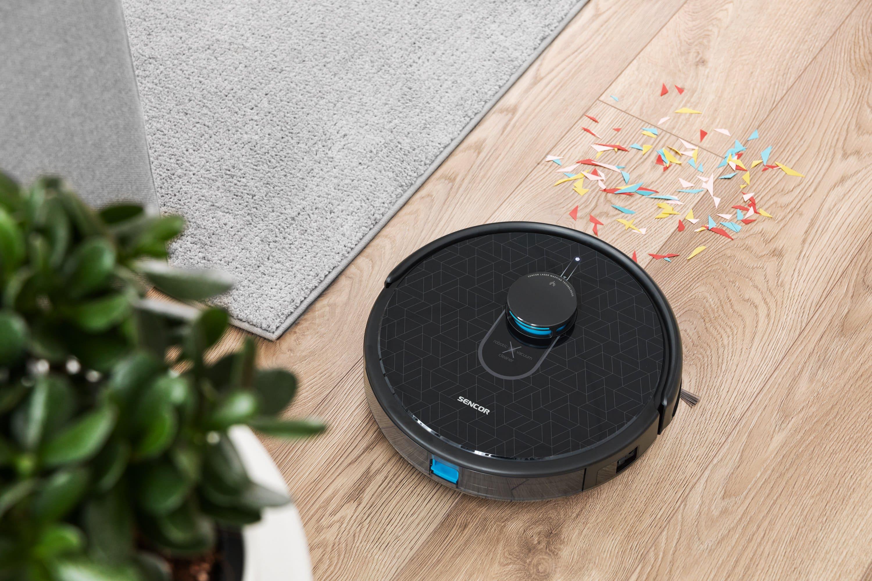 Робот-пилосос Sencor 400 Вт Чорний (ERC-SRV9200BK) - фото 8 Робот-пилосос Sencor 400 Вт Чорний (ERC-SRV9200BK) - фото 8