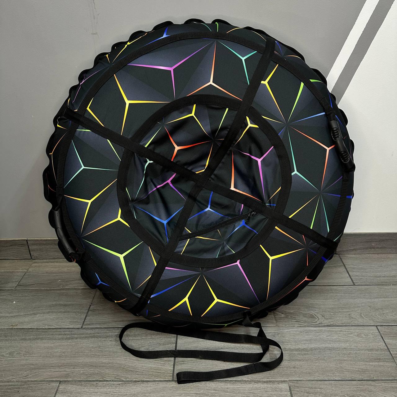 Тюбінг з камерою 100 см Різнокольоровий (тюб01)