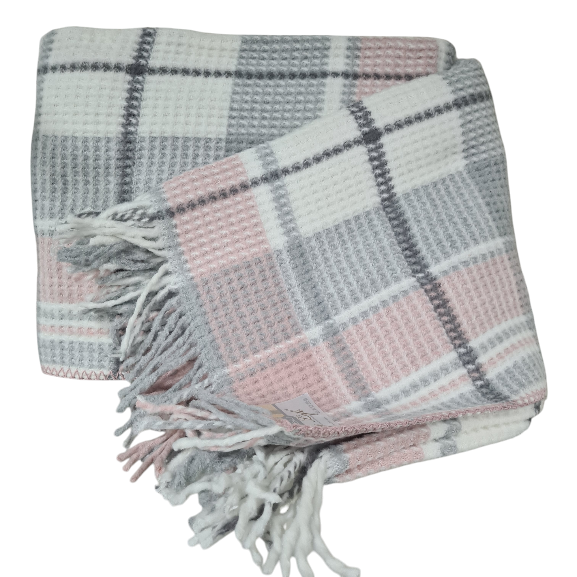 Плед с бахрамой (700609654)