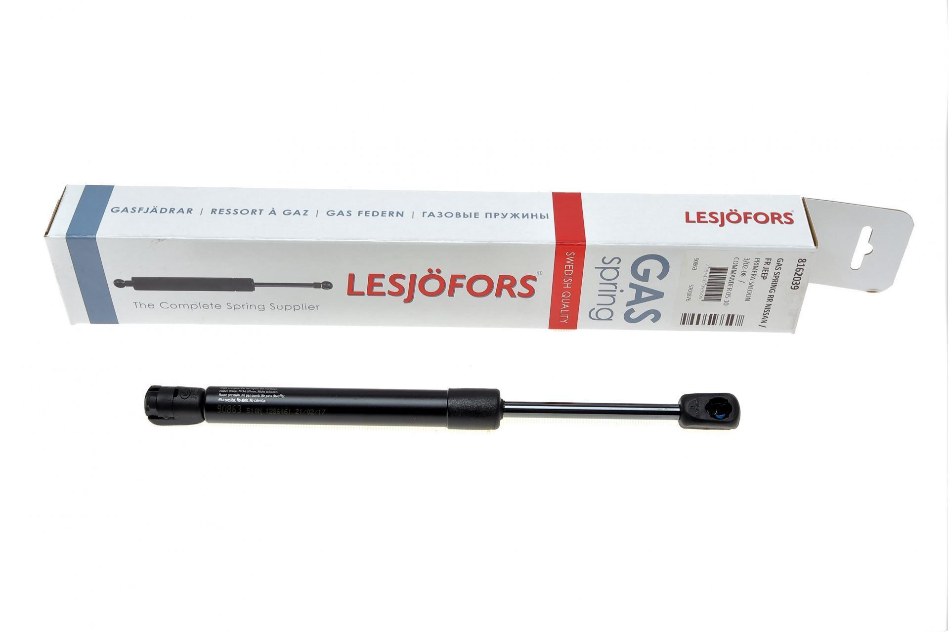 Амортизатор капота LESJOFORS для/кришки багажника Nissan Primera 02- седан/Jeep Commander 05-10 SUV/фургон (8162039)