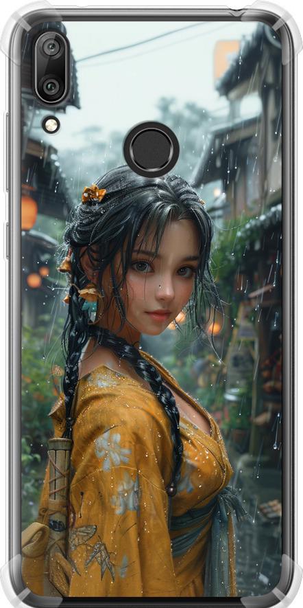 Чехол на Huawei Y7 2019 Anime-girl (6133sp-1638-42517)