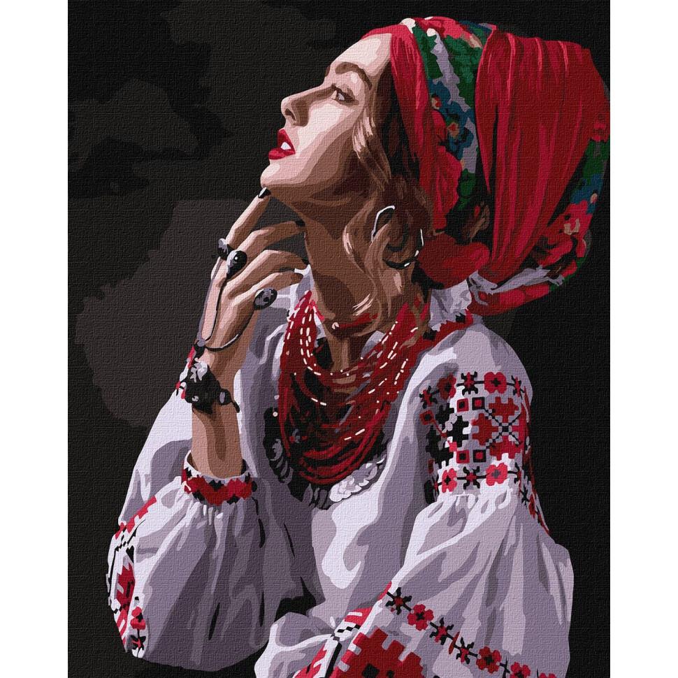 Картина по номерам Идейка Цветы-звезды 40x50 см (KHO4962)