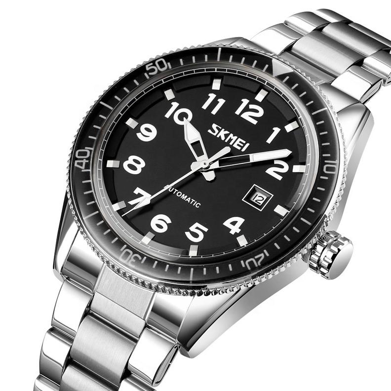 Наручные часы Skmei 9232SSIBK с металлическим браслетом Silver/Black (29424639)