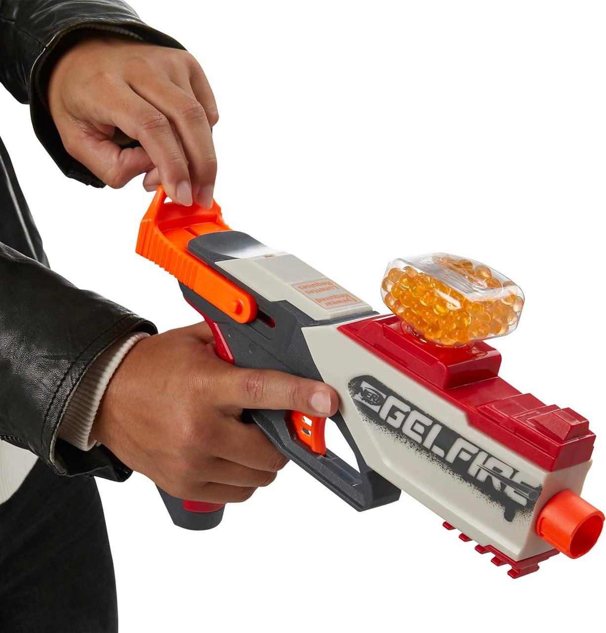 Бластер з кулями та окулярами NERF Gelfire Legion Spring Action Blaster Hasbro F7979 (20645327) - фото 5