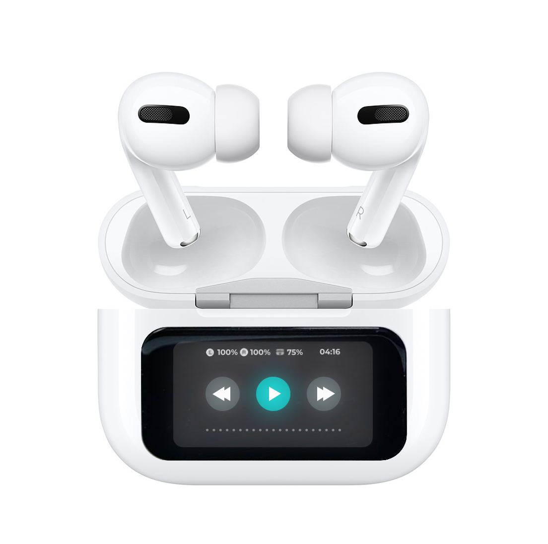 Наушники беспроводные AirPods Pro2 с интеллектуальным дисплеем на кейсе (b85ad144)