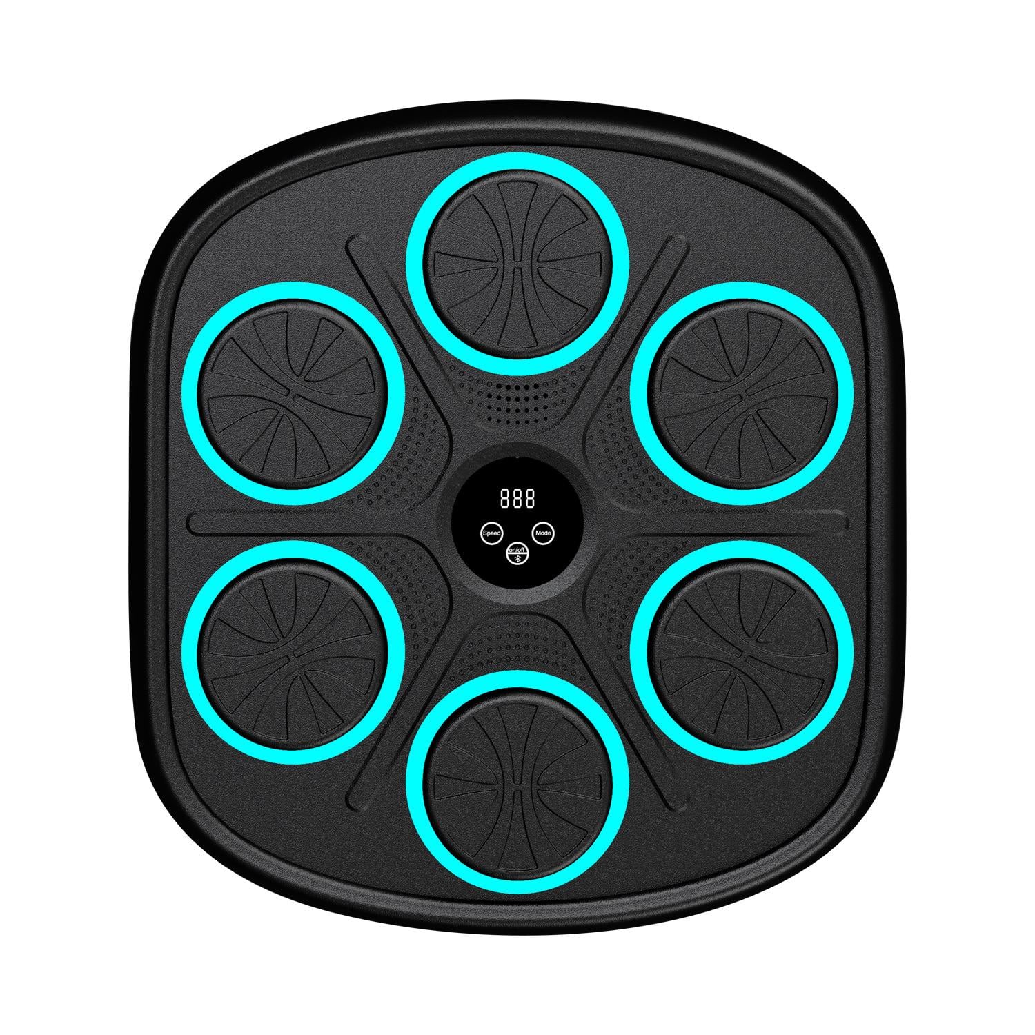 Тренажер настенный груша для бокса интерактивный Boostx с LED подсветкой/Bluetooth (B401)