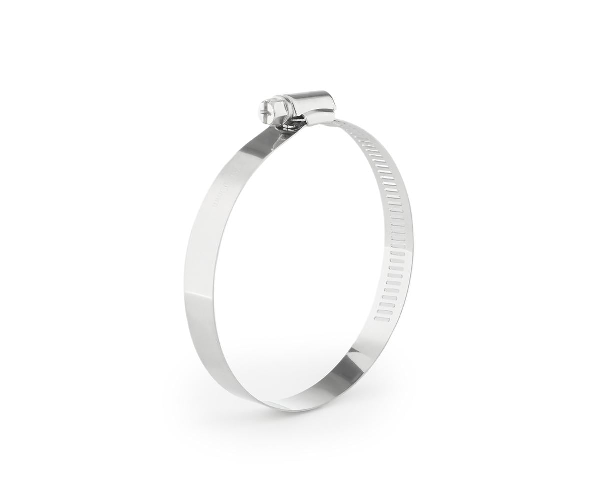 Хомут 70-90 мм нержавеющий Polax червячный (37-032)