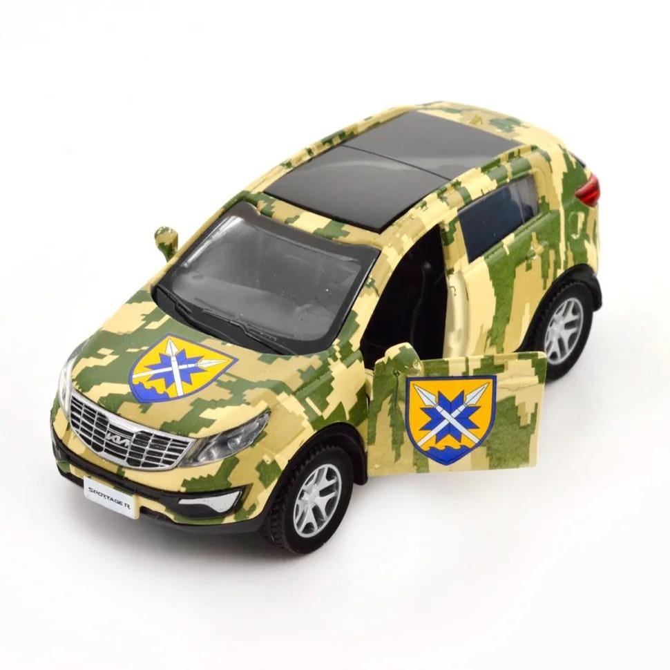 Игрушечная машинка TechnoDrive 250362M Шевроны Героев Kia Sportage R 56 ОМПБр (2990399348)