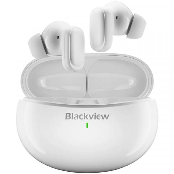Наушники беспроводные Blackview AirBuds 30 TWS BT5.4 400 mAh White (6931548317906)
