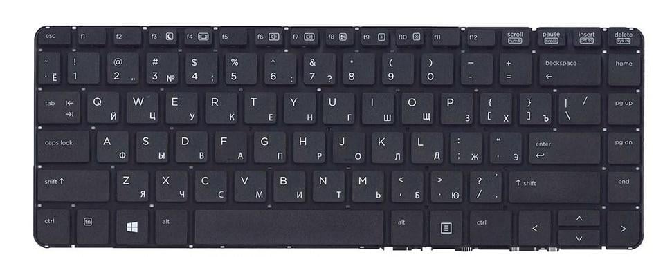 Клавіатура для ноутбука HP Probook 430 G4 матова (826367-251)