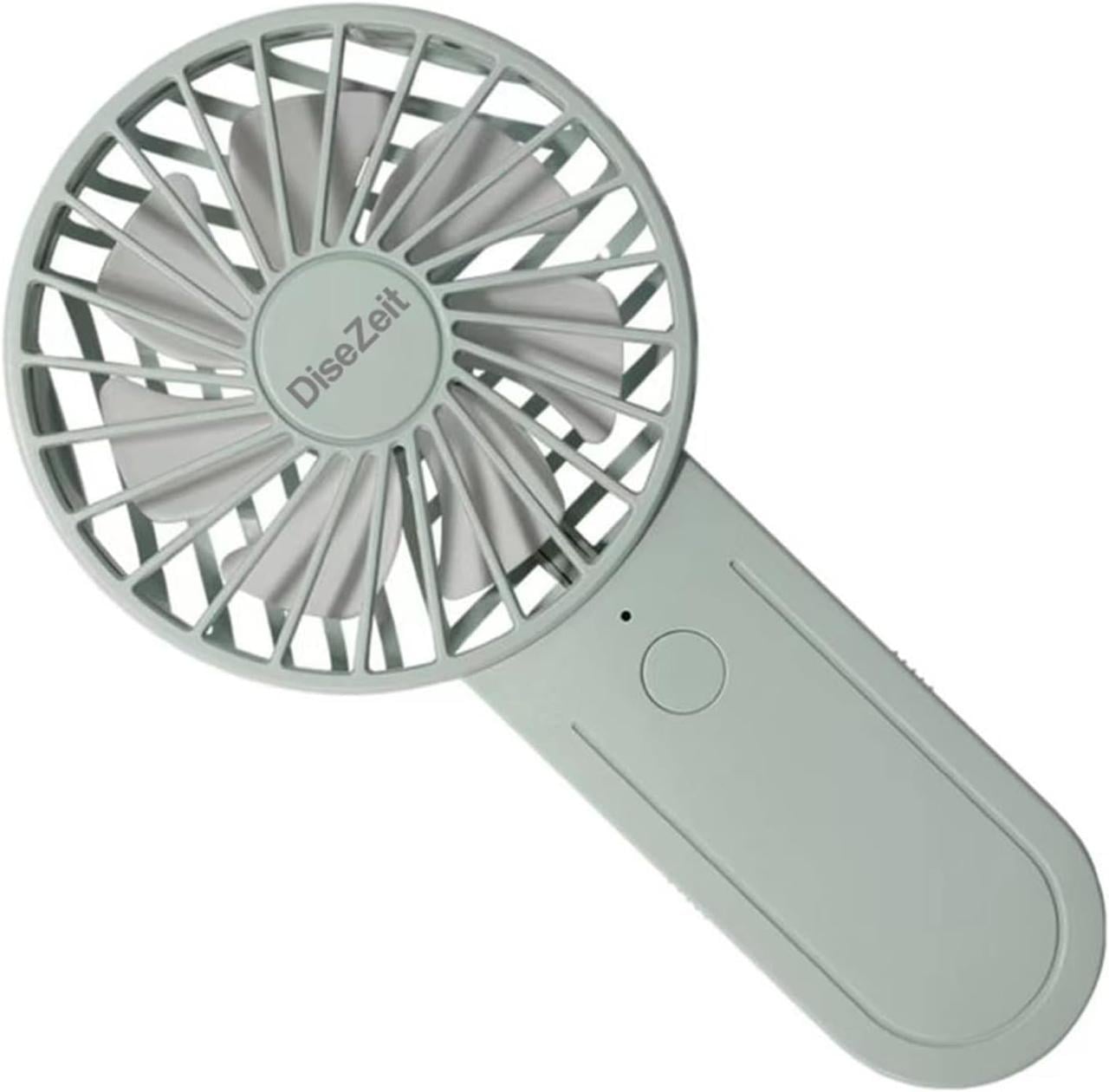 Вентилятор ручной DiseZeit с кабелем Type-A/Micro-USB 3 скорости с телескопическим крючком (31079695)