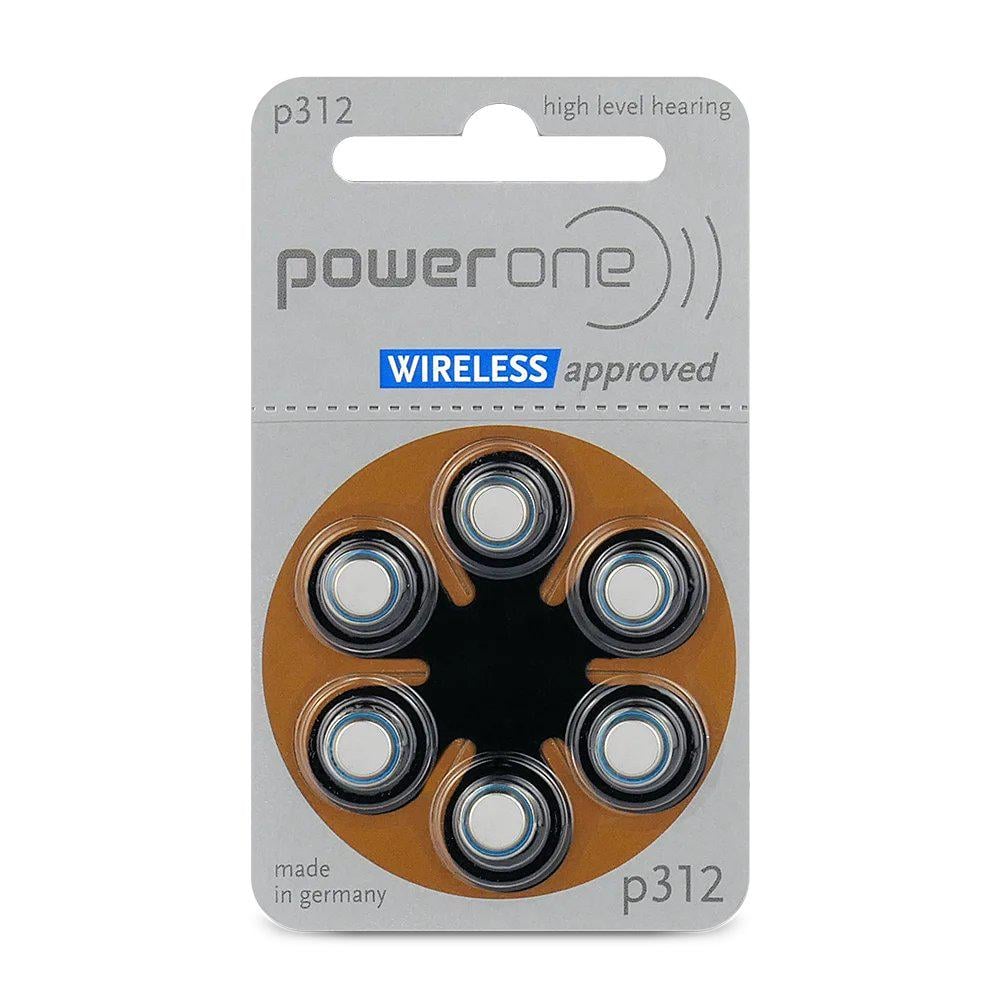 Батарейка Varta 24607 Power One WIRELESS approved p312 1,45V блистер 6 шт. (4998)