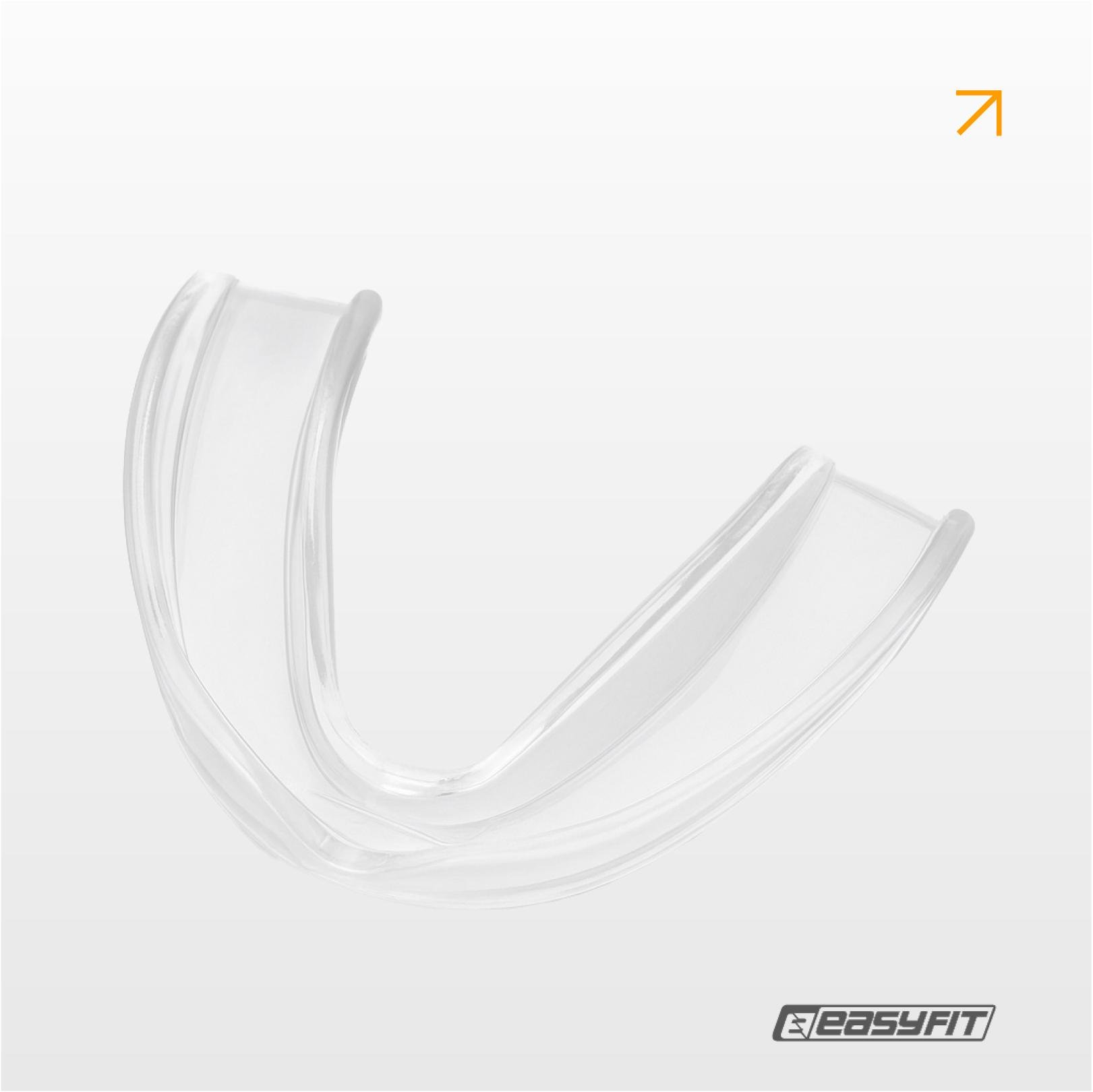 Капа для бокса EasyFit одночелюстная Прозрачный (EF-0390-tr) - фото 3 Капа для бокса EasyFit одночелюстная Прозрачный (EF-0390-tr) - фото 3