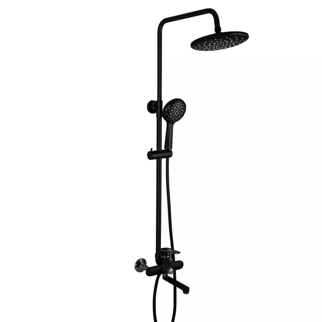 Душова система із змішувачем Frap F2449-6 Чорний (125924)