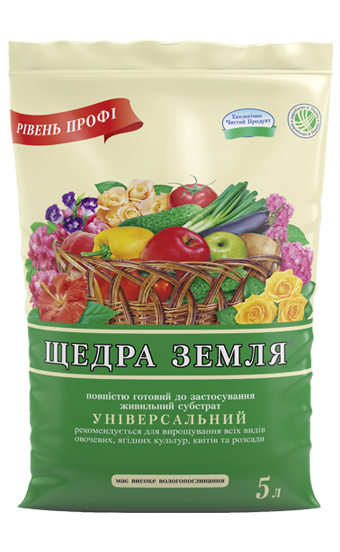 Субстрат универсальный Щедра земля 5 л (57525177)