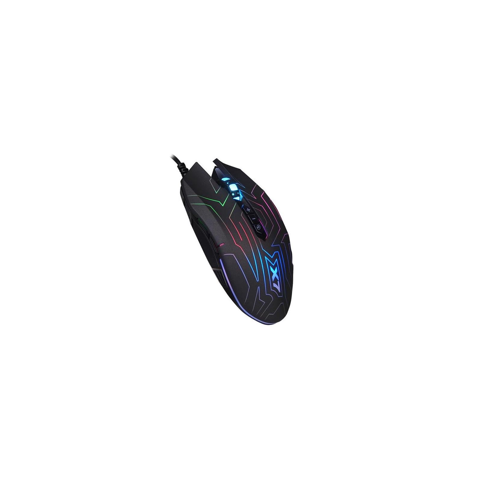 Мышка компьютерная A4Tech X77 USB Black (44801) - фото 2