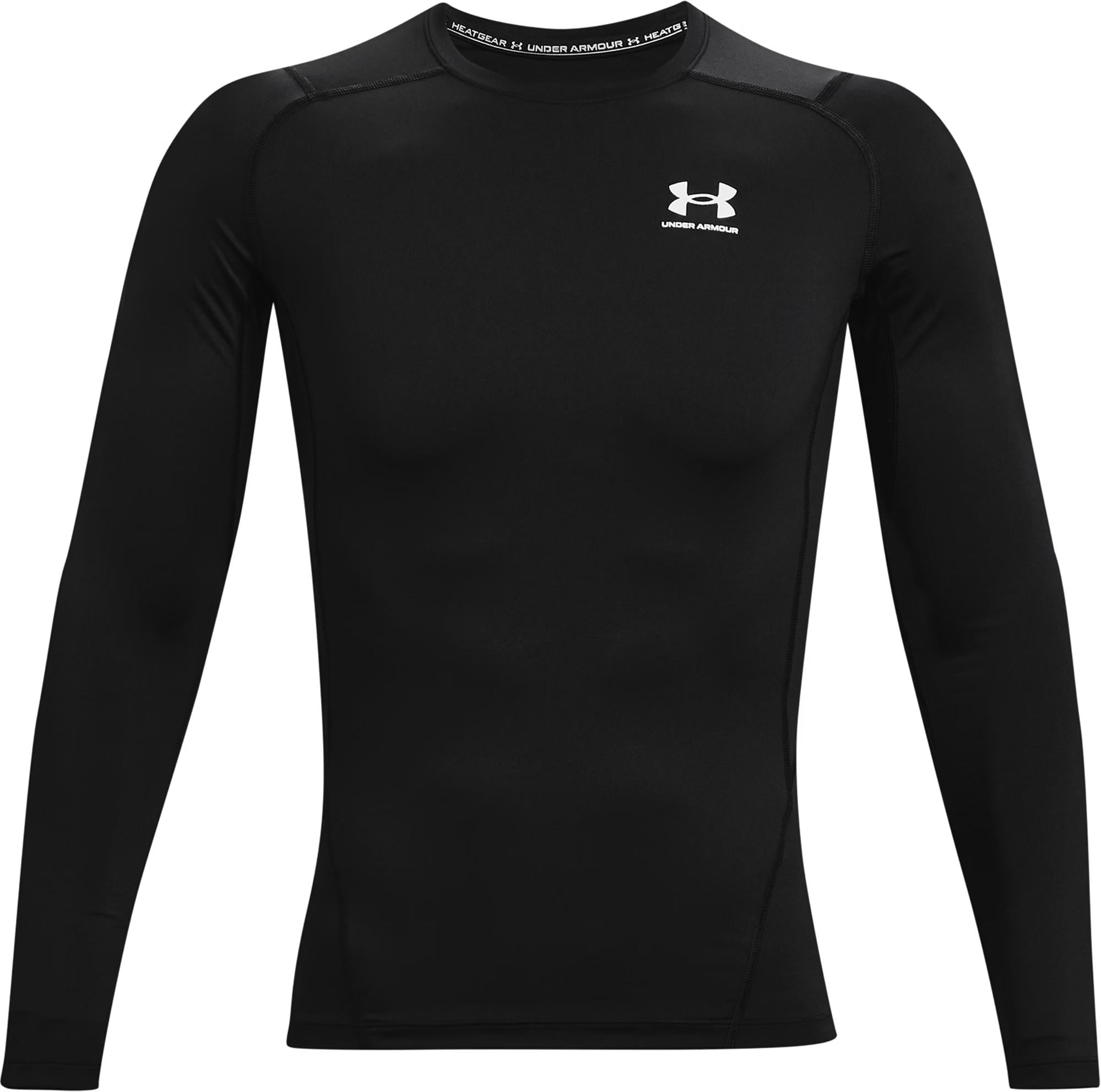 Лонгслив компрессионный Under Armour HEATGEAR LONG SLEEVE S Черный (1361524-001)