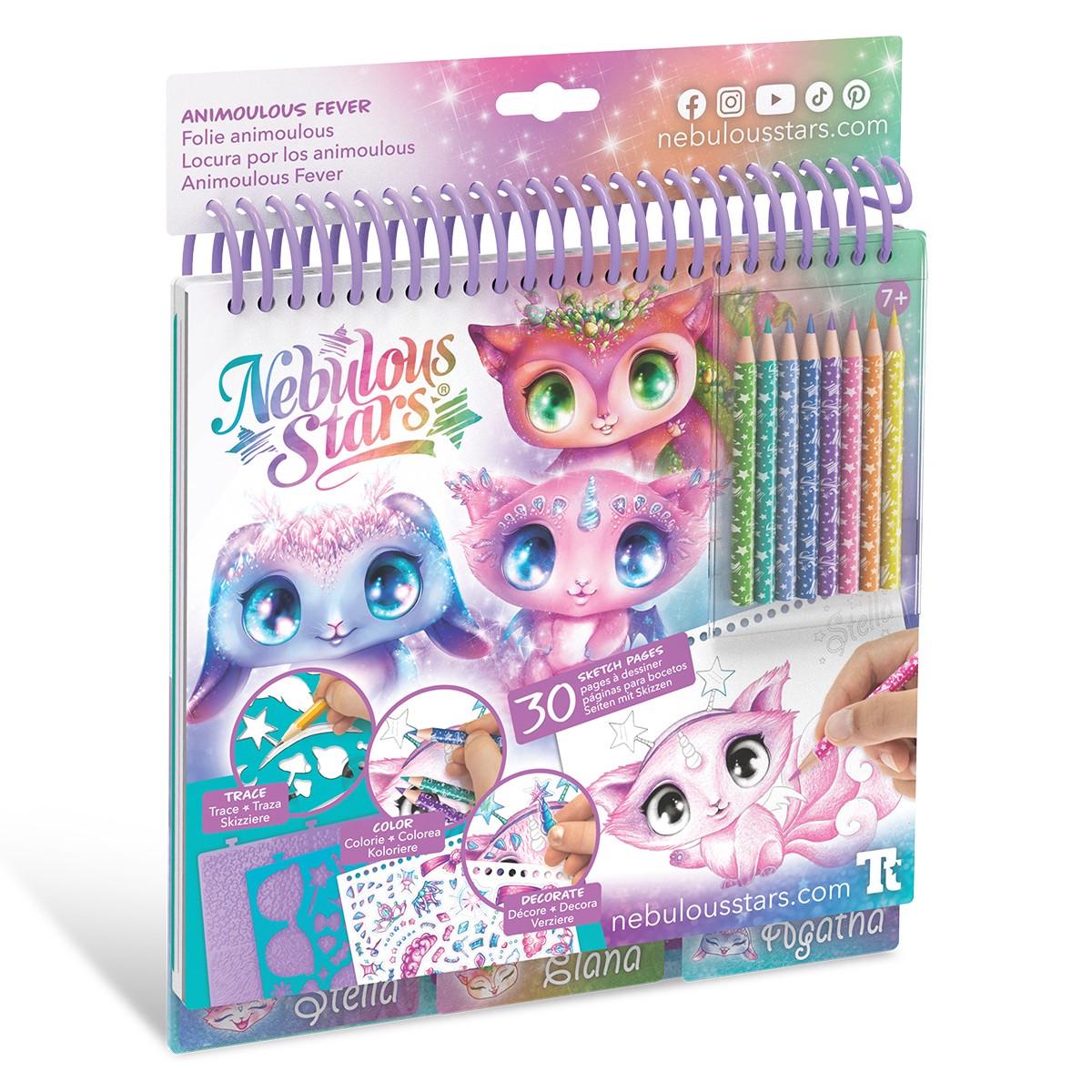 Набор для творчества Скетчбук: Звездные друзья (26433933)