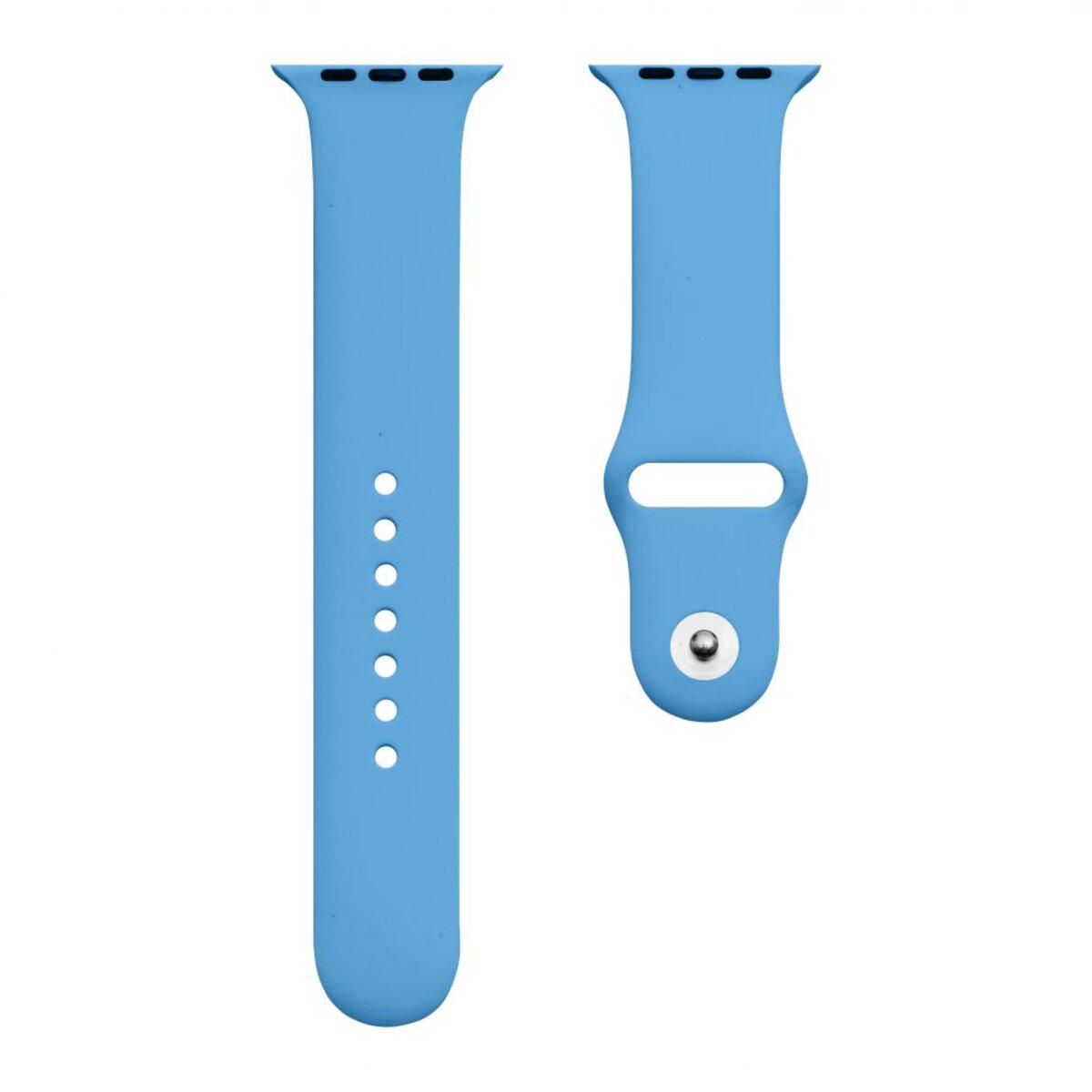 Ремінець для смарт-годинника Apple Watch колекція Silicone Classic 38/40/41 мм Blue (Classic38-15.Blue) Ремінець для смарт-годинника Apple Watch колекція Silicone Classic 38/40/41 мм Blue (Classic38-15.Blue)
