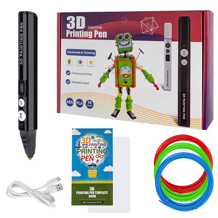 3D ручка 3D-V8 Чорний (286630) - фото 3