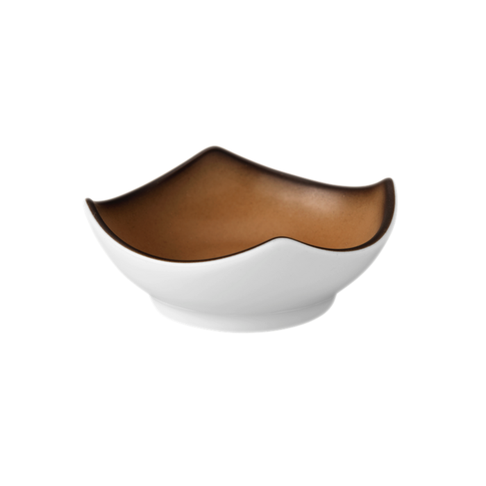 Чаша квадратная Seltmann Weiden глубокая Caramel Fantastic 9 см