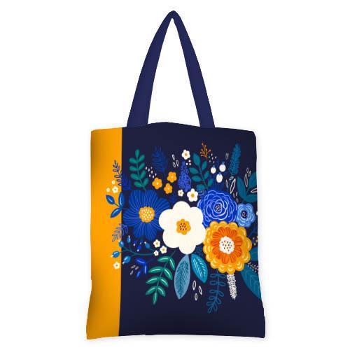 Сумка женская тканевая Presentville Герберы и васильки (SV 22U024 TSI)