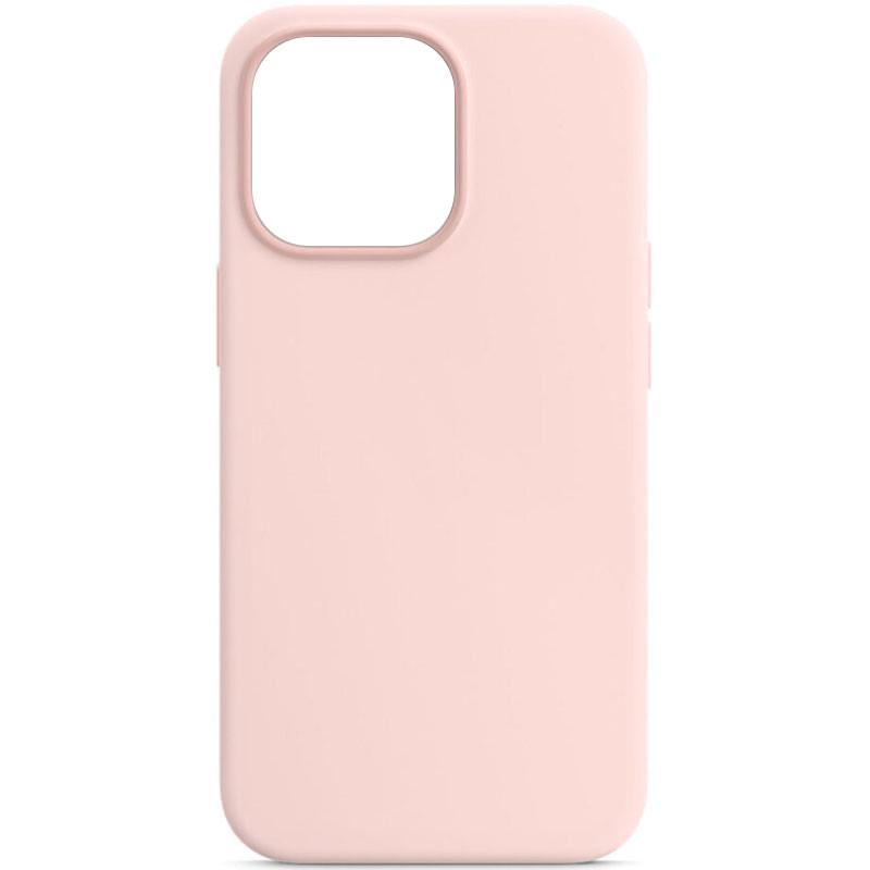 Противоударный Чехол Silicone Case Full Protective (AA) NO LOGO для Apple iPhone 12 Pro Max (6.7") Розовый/Chalk Pink