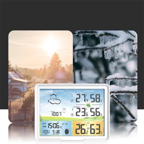 Метеостанция беспроводная PT20B 2 датчика гигрометр/барометр цветной дисплей (468c3ce6) - фото 4 Метеостанция беспроводная PT20B 2 датчика гигрометр/барометр цветной дисплей (468c3ce6) - фото 4