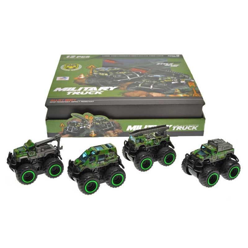 Машина металлическая 779/69B инерционная в блоке 12 шт. (2335544253)