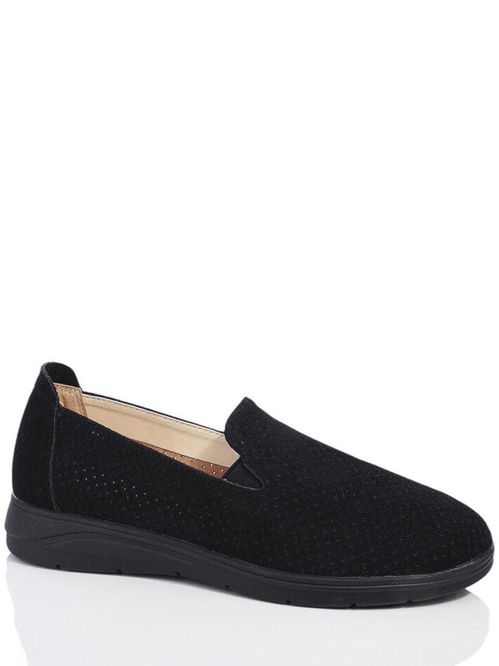 Слипоны замшевые ITTS SN0307-11 р. 39 Черный