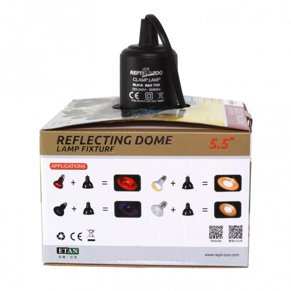 Плафон для ламп Repti-Zoo RL01B 75W - фото 4 Плафон для ламп Repti-Zoo RL01B 75W - фото 4