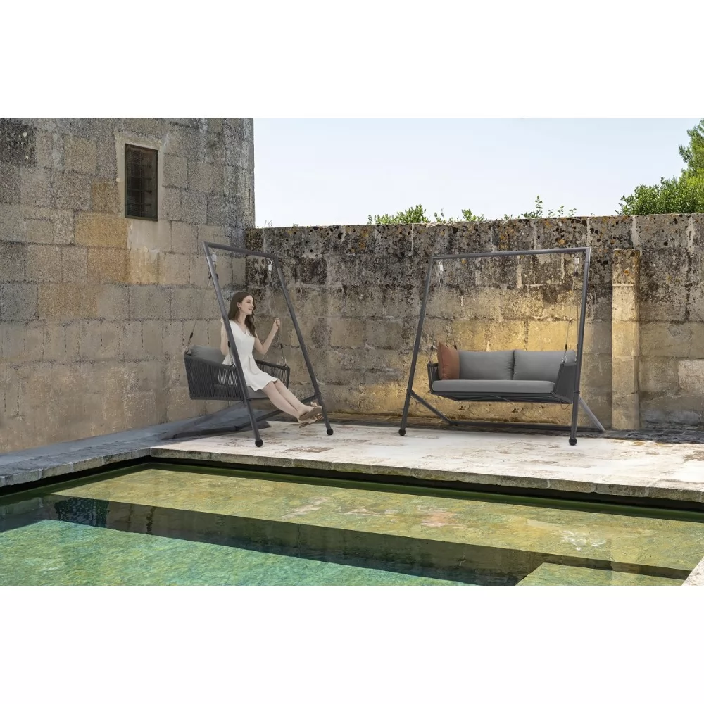 Качели садовые подвесные COUTURE DIVA 91704230 одноместная (7107-09) - фото 4