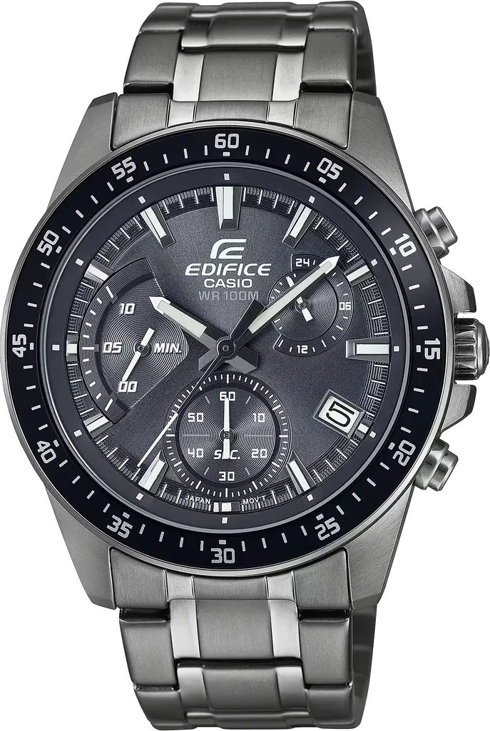 Наручные часы мужские Casio Edifice Classic EFV-540DC-1CVUEF со стальным корпусом/водозащитой 100 м Черный (3146350081)