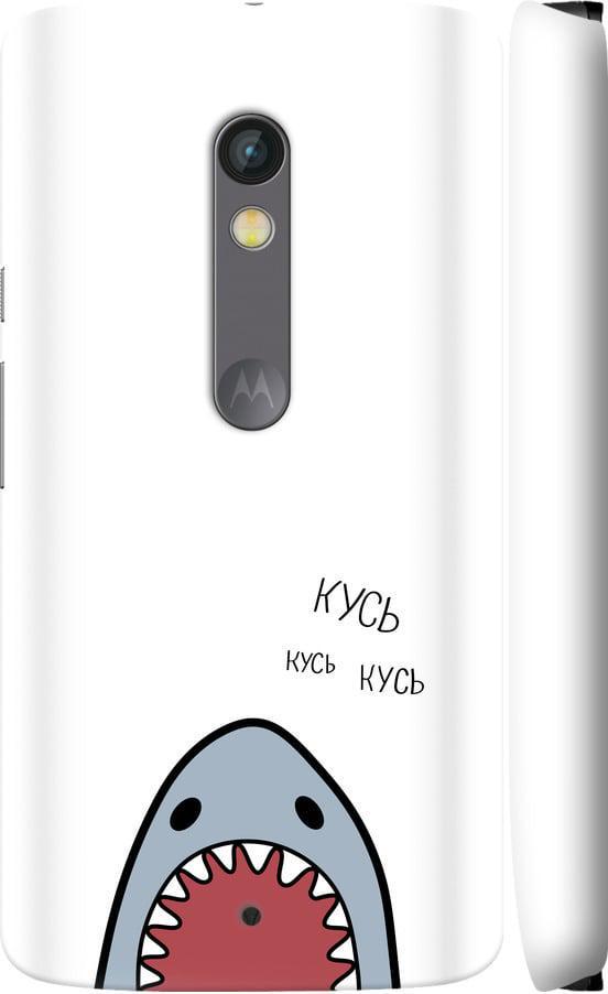 Чехол на Motorola Moto X Play Акула (4870m-459-42517)