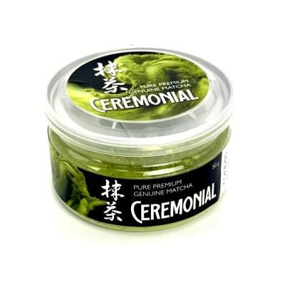 Чай зеленый Ceremonial Grade Матча японская в банке 50 г (OS-MATCHA-M4)